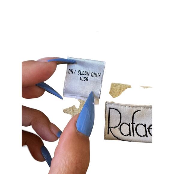 Rafaella V-Neck Rabbit Hair Wool Blend Sweater SZ M /Yellow Soft LUXURY Fuzzy - Picture 5 of 7